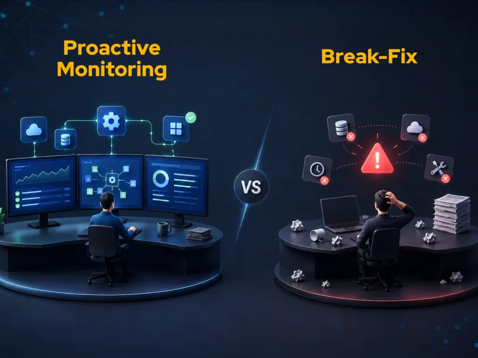 Proactive Monitoring vs Break-Fix